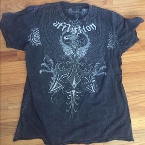 Mens Affliction tee.  XL.  Great condition!